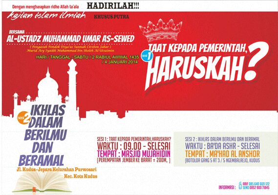 Audio “Taat Pada Pemerintah,Haruskah???
