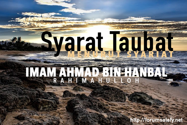 Syarat-Syarat di Terimanya Taubat