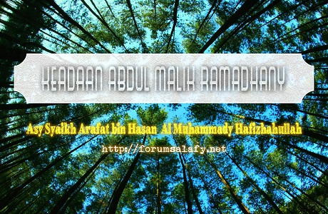 Keadaan Abdul Malik Ramadhany