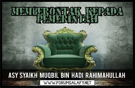 MEMBERONTAK KEPADA PEMERINTAH