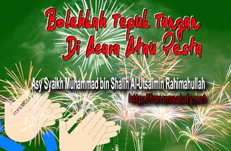 Bolehkah Tepuk Tangan Di Acara Atau Pesta