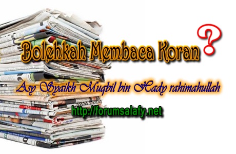 Bolehkah Membaca Koran?