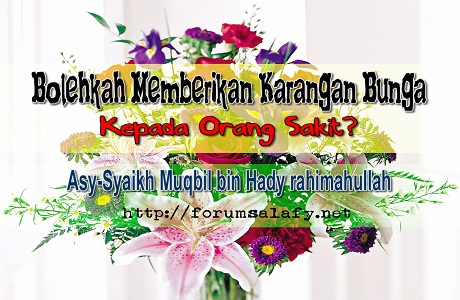 Bolehkah Memberikan Karangan Bunga Kepada Orang Sakit?