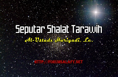 Seputar Shalat Tarawih