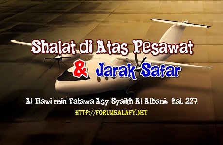 Shalat di Atas Pesawat dan Jarak Safar
