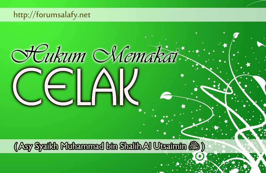 Hukum Memakai Celak