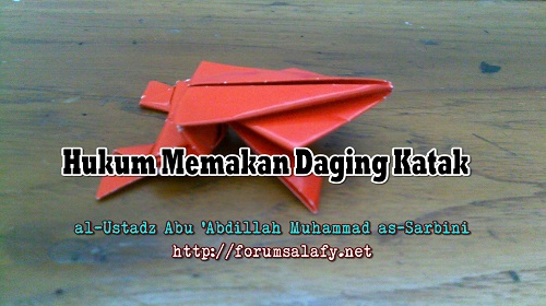 Hukum Memakan Daging Katak