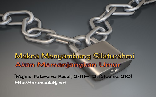 Makna Menyambung Silaturahmi Akan Memanjangkan Umur