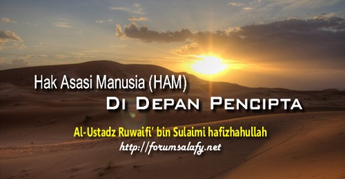 Hak Asasi Manusia (HAM) Di Depan Pencipta