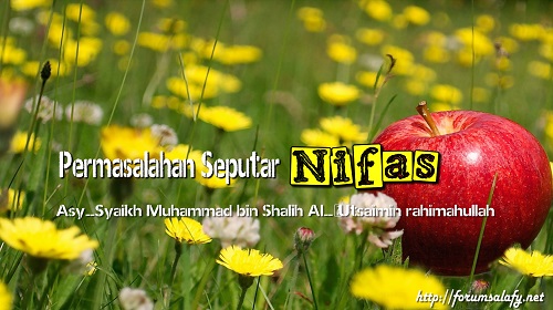 Permasalahan Seputar Nifas
