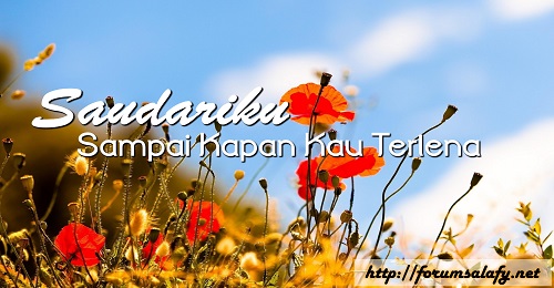 Saudariku Sampai Kapan Kau Terlena