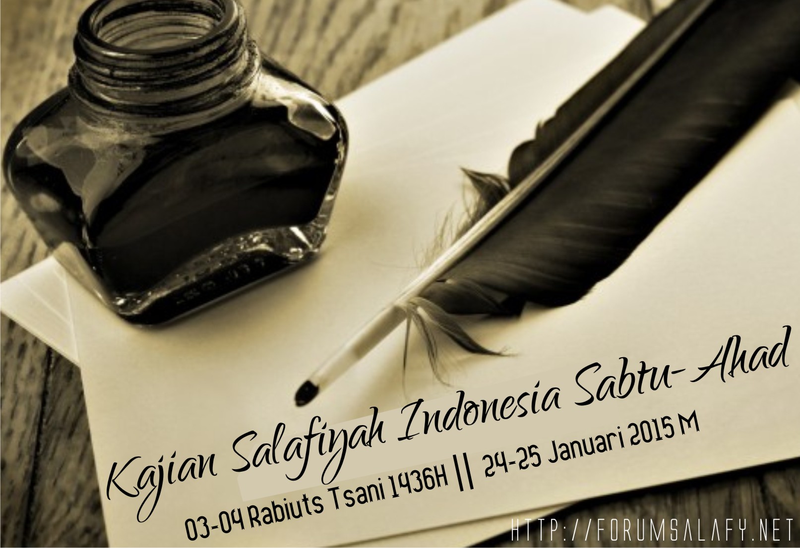 Audio: Kajian Salafiyyah Indonesia – 03-04 Rabi’uts Tsani 1436H